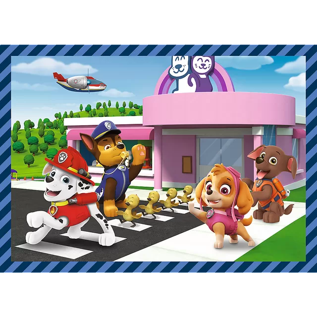 TREFL PAW PATROL 4 dėlionių rinkinys &bdquo;&Scaron;uniukas-patrulis&ldquo; &ndash; nuotrauka 5