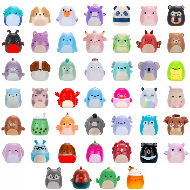 SQUISHMALLOWS SQUISH-A-LONGS Herojai-siurprizai, 2 vnt., 2,5 cm &ndash; nuotrauka 2