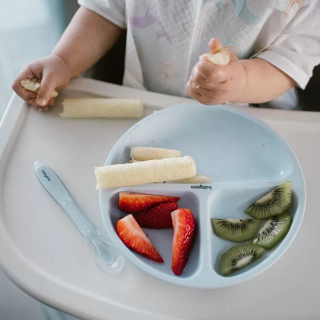 BabyOno lėk&scaron;tutė silikoninė neslystanti mėlyna 1482/01 &ndash; nuotrauka 5