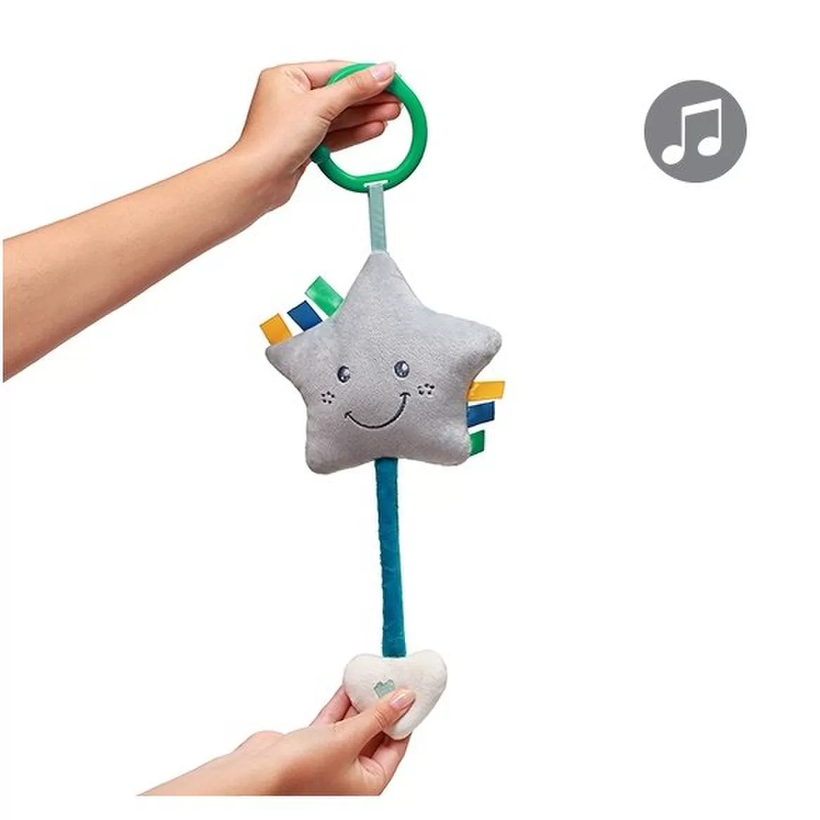BabyOno pakabinamas žaislas su melodija ŽVAIGŽDUTĖ, 617 &ndash; nuotrauka 2