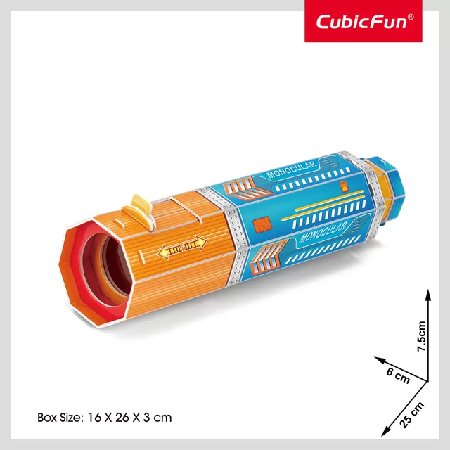 CUBIC FUN National Geographic 3D-palapeli "Monoklis" &ndash; nuotrauka 3