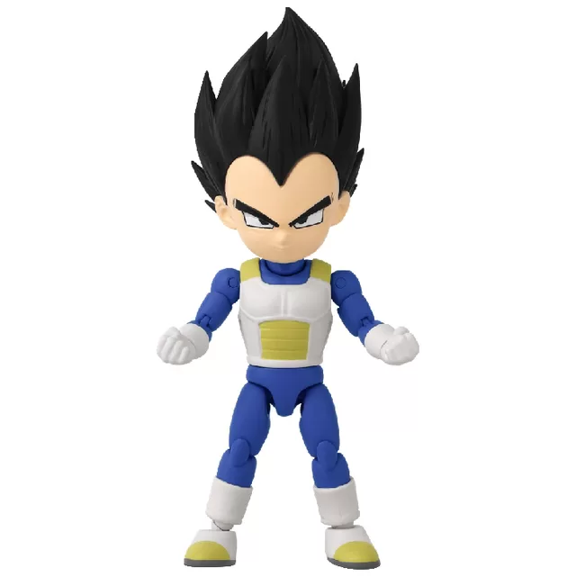 ANIME HEROES DRAGON STARS Poseable figūrėlė su priedais - Vegeta Mini (Diama), 7cm &ndash; nuotrauka 5