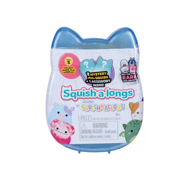 SQUISHMALLOWS SQUISH-A-LONGS Herojai-siurprizai, 2 vnt., 2,5 cm &ndash; nuotrauka 4
