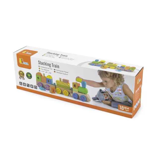 Viga Viga medinis traukinys 18M+ 50572 50572 &ndash; nuotrauka 6