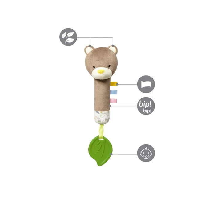 BabyOno cypsiukas su kramtuku, TEDDY GARDENER, 1431 &ndash; nuotrauka 5