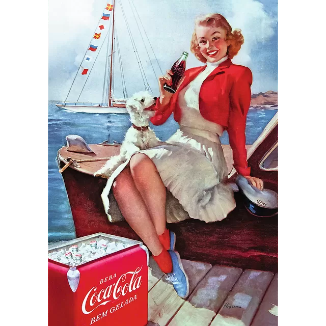 TREFL PREMIUM PLUS 1000 det. dėlionė &bdquo;Coca-Cola: pertraukėlė&ldquo; &ndash; nuotrauka 2