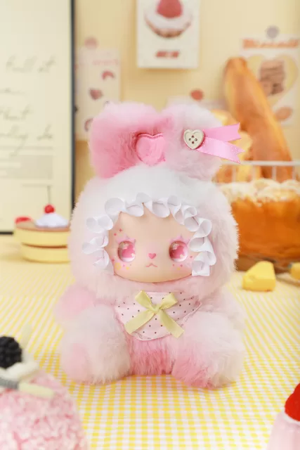 LUCKY EMMA LOVELY EMMA Pliu&scaron;inis raktų pakabukas-siurprizas - Sweet Treat Bunnies &ndash; nuotrauka 8