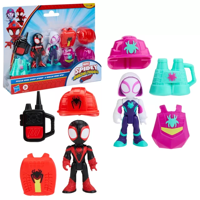 SPIDER-MAN Spidey and his amazing friends figure Rescue 2-pack &ndash; nuotrauka 4