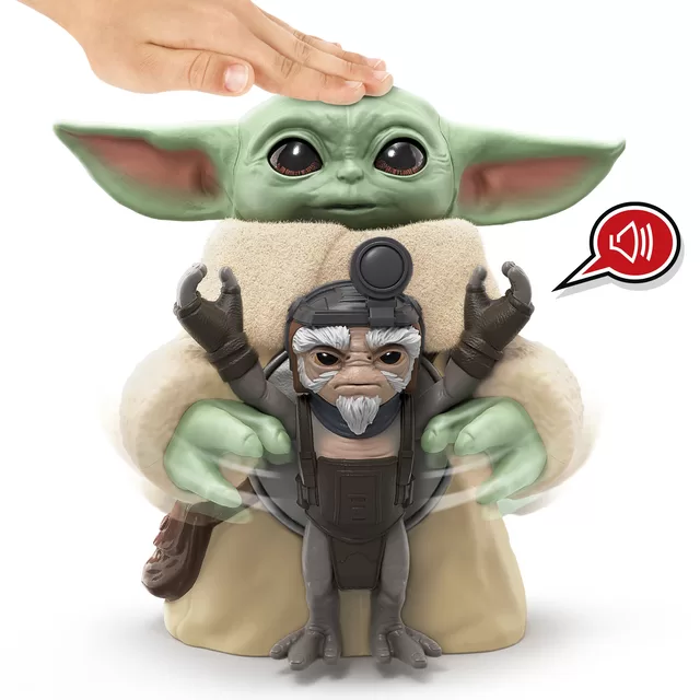 Star Wars interactive toy Hugging Grogu &ndash; nuotrauka 5