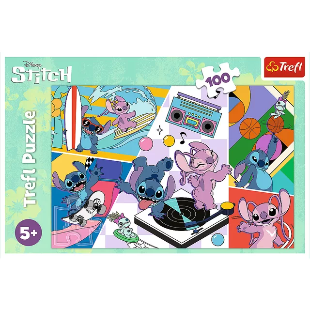 STITCH TREFL Dėlionė, 100 det. &ndash; nuotrauka 2