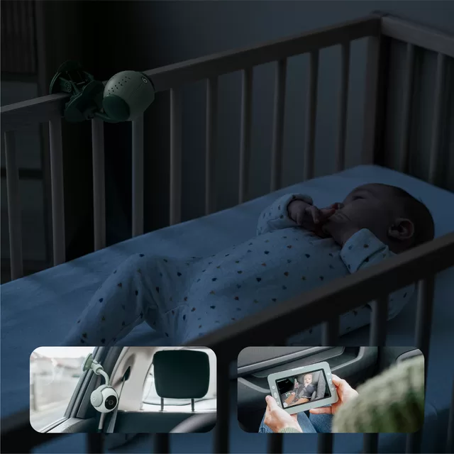 Babymoov mobili video auklė kūdikiui 5&rsquo;&rsquo; YOO Go + HD A014433 &ndash; nuotrauka 5