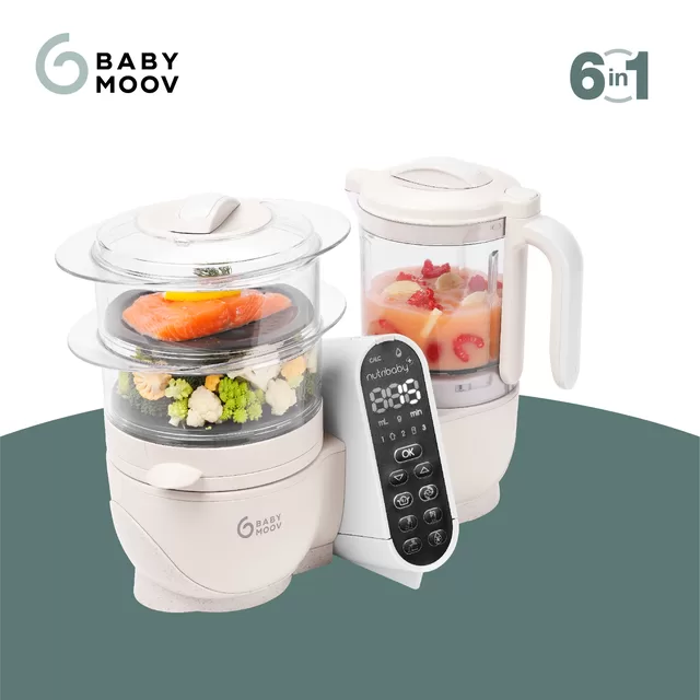 Babymoov trintuvas garintuvas Nutribaby + 6/1 kreminis A001135 &ndash; nuotrauka 2