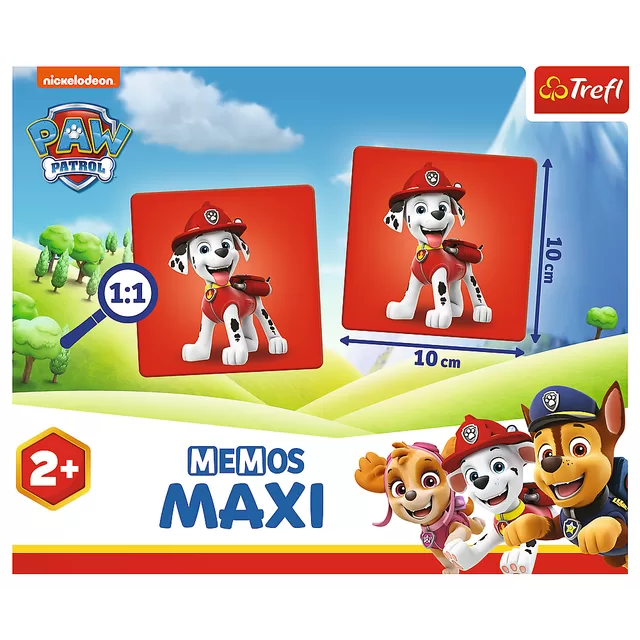 PAW PATROL TREFL Atmintį lavinantis žaidimas &bdquo;&Scaron;uniukai-patruliai&ldquo; &ndash; nuotrauka 2