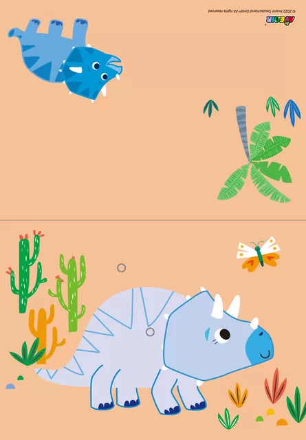 AVENIR Atvirukų gaminimo rinkinys &bdquo;Dinozaurai&ldquo; &ndash; nuotrauka 5