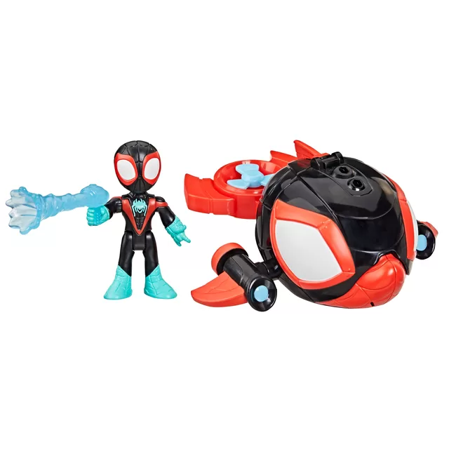 SPIDER-MAN SPIDEY AND HIS AMAZING FRIENDS Vandens transporto priemonė su figūrėle &ndash; nuotrauka 4