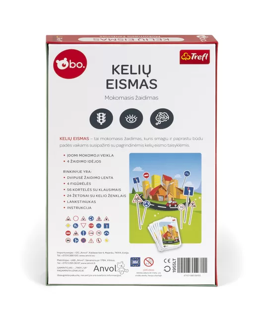bo. Mokomasis žaidimas &bdquo;Kelių eismas&ldquo;, lietuvių k. &ndash; nuotrauka 2