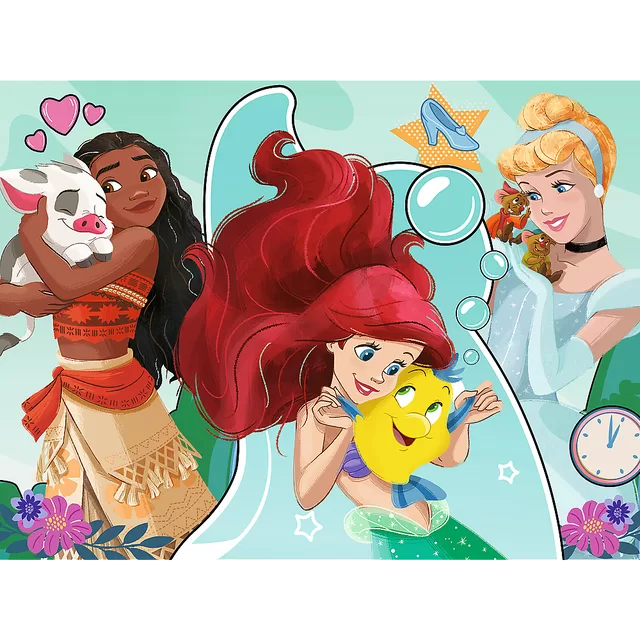 TREFL DISNEY PRINCESS dėlionė &bdquo;Princesės", 30 det. &ndash; nuotrauka 2
