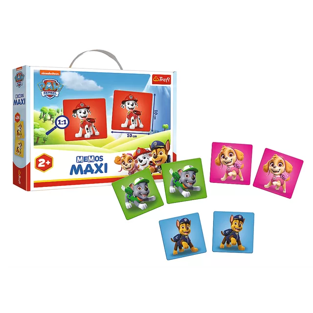 PAW PATROL TREFL Atmintį lavinantis žaidimas &bdquo;&Scaron;uniukai-patruliai&ldquo; &ndash; nuotrauka 4