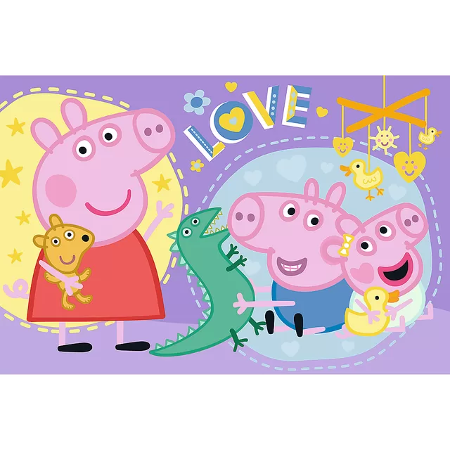 TREFL PEPPA PIG Dėlionė &bdquo;Kiaulytė Pepa&ldquo; 60 det. &ndash; nuotrauka 2