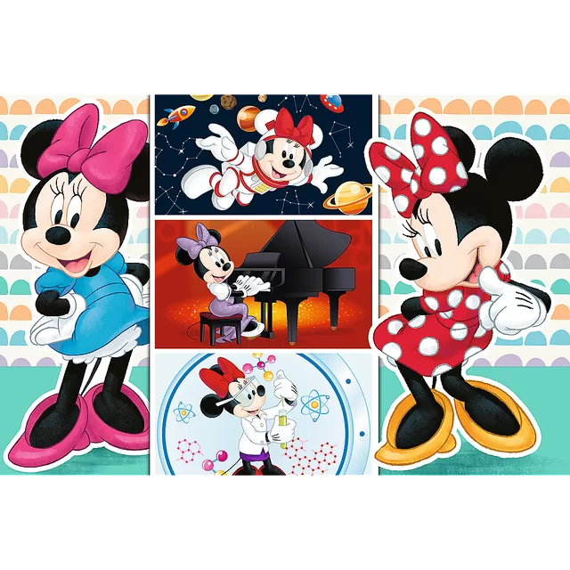 TREFL DISNEY dėlionė &bdquo;Minnie-Mouse&ldquo;, 100 det. &ndash; nuotrauka 2