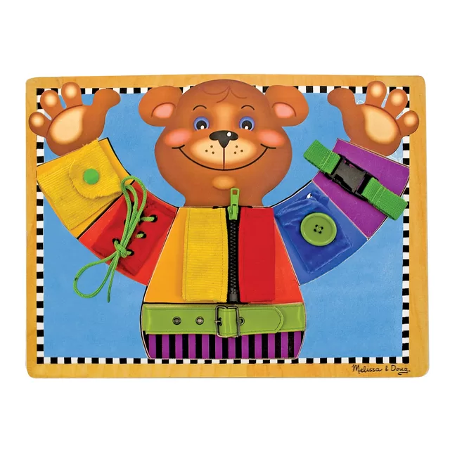 MELISSA & DOUG Puzzle Basic Skills Board &ndash; nuotrauka 2