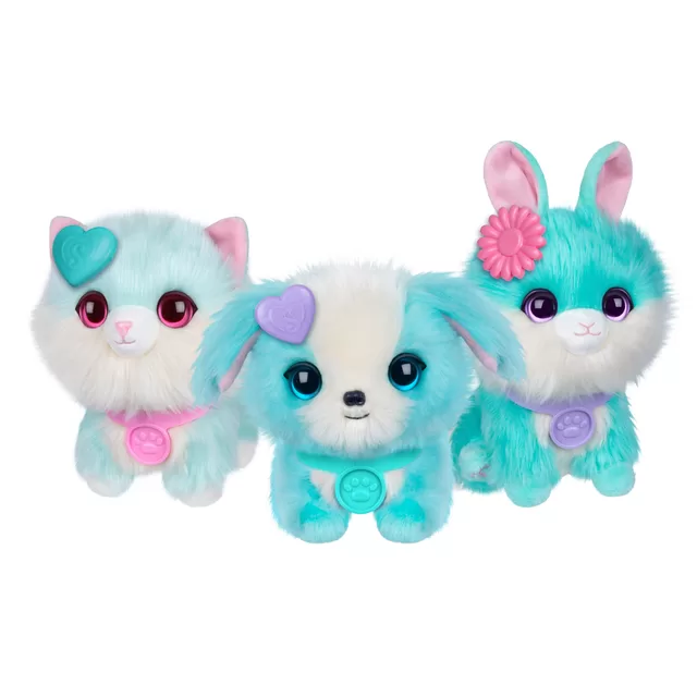 SCRUFF-A-LUVS pliu&scaron;inis gyvūnėlis, zils, 19 cm &ndash; nuotrauka 9