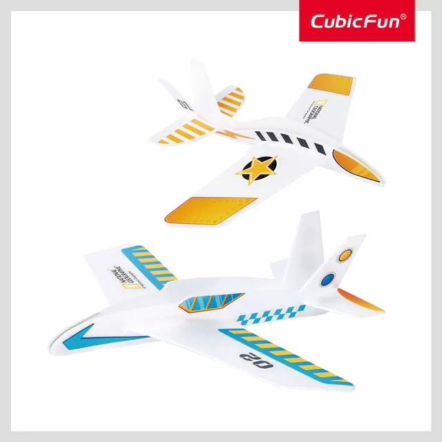 CUBIC FUN National Geographic 3D-palapeli "360&deg; Lėktuvėliai Bumerangai" &ndash; nuotrauka 2