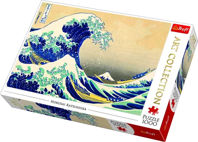 TREFL PUZZLES TREFL dėlionė &bdquo;Hokusai paveikslas&ldquo;, 1000 det. &ndash; nuotrauka 2