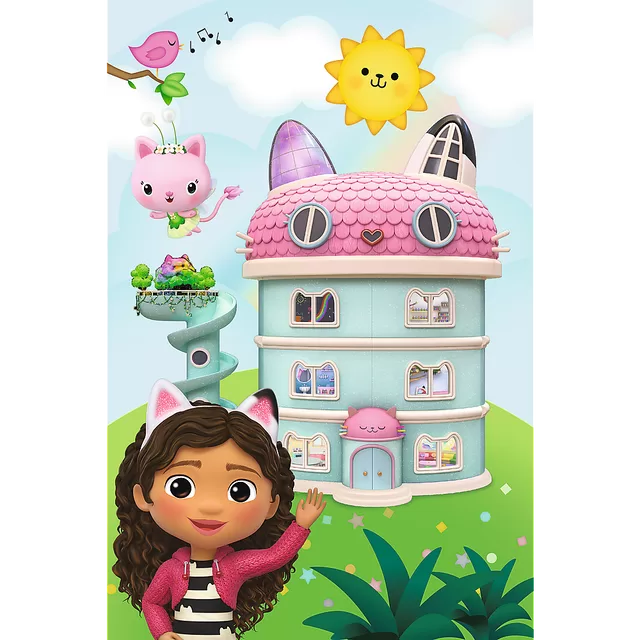 GABBY&acute;S DOLLHOUSE TREFL mini dėlionė, 54 det. &ndash; nuotrauka 9