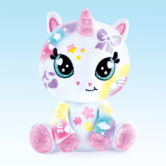 AIRBRUSH PLUSH Rinkinys su aerografu "Vienaragis", 25 cm &ndash; nuotrauka 6