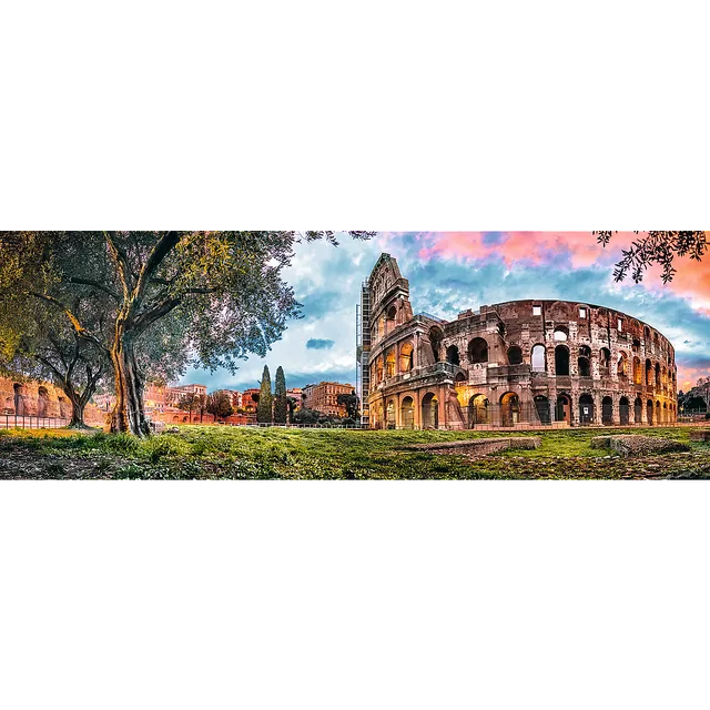 TREFL PUZZLES TREFL panoraminė dėlionė &bdquo;Koliziejus&ldquo;, 1000 det. &ndash; nuotrauka 2