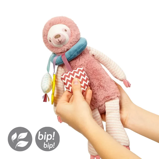 BabyOno ežimėlio pakabinamas - lavinamasis žaislas tinginys 1465 &ndash; nuotrauka 5