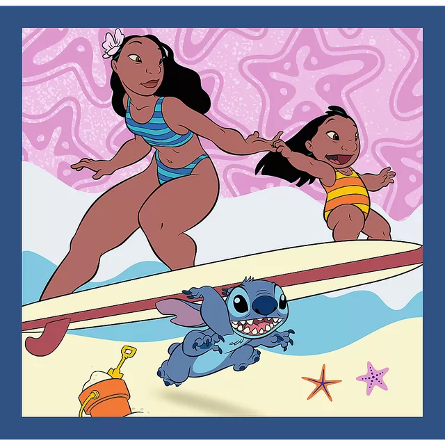 TREFL DISNEY STITCH 3 dėlionių rinkinys &ndash; nuotrauka 4