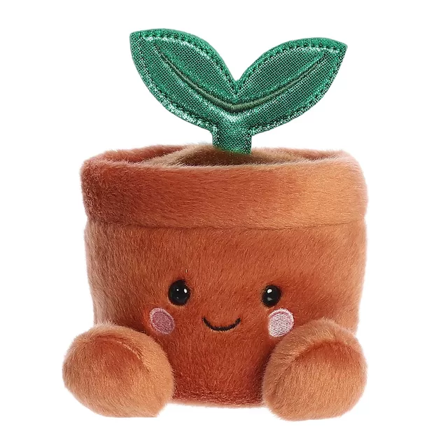 PALM PALS AURORA Pliu&scaron;inis žaislas Potted Plant, 11 cm &ndash; nuotrauka 4