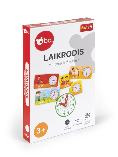 bo. Mokomasis žaidimas &bdquo;Laikrodis&ldquo;, lietuvių k. &ndash; nuotrauka 4