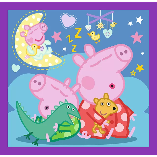 TREFL PEPPA PIG 3 dėlionių rinkinys &bdquo;Kiaulytė Pepa&ldquo; &ndash; nuotrauka 2