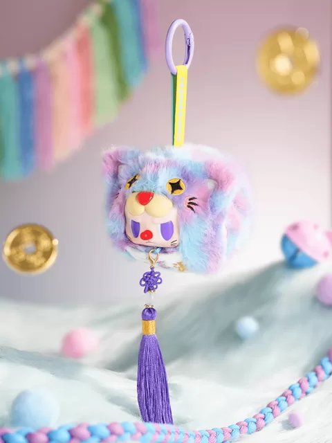 REBEL BEAR Pliu&scaron;inis pakabutis &bdquo;Good Luck&ldquo;, 8 cm &ndash; nuotrauka 11