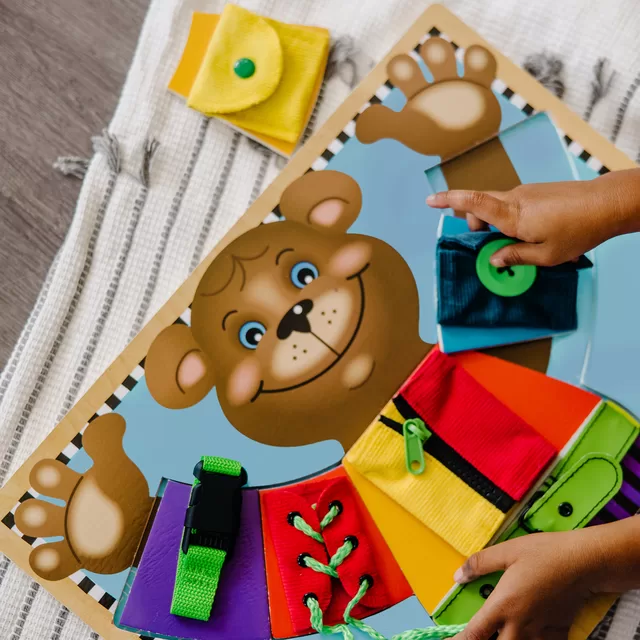 MELISSA & DOUG Puzzle Basic Skills Board &ndash; nuotrauka 6