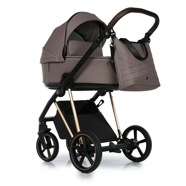 Roan vežimėlis 2/1 IVI Cocoa/Rose Gold &ndash; nuotrauka 2