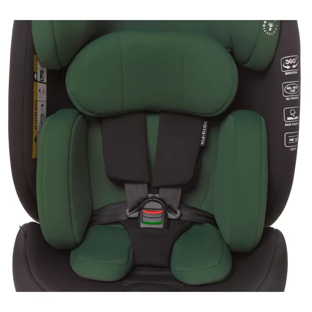 4Baby autokėdutė ROTO-FIX 40-150CM I-SIZE tamsiai žalia &ndash; nuotrauka 3