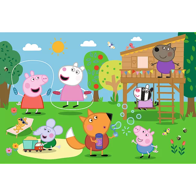 Peppa Pig TREFL dėlionė &bdquo;Kiaulytė Pepa&ldquo;, 24 det. &ndash; nuotrauka 2