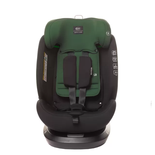 4Baby autokėdutė ROTO-FIX 40-150CM I-SIZE tamsiai žalia &ndash; nuotrauka 9