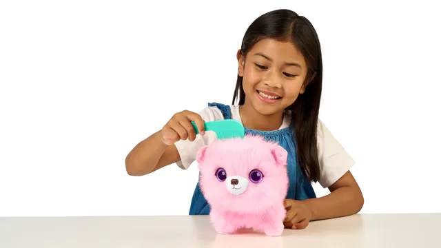 SCRUFF-A-LUVS pliu&scaron;inis gyvūnėlis, rozā, 19 cm &ndash; nuotrauka 11