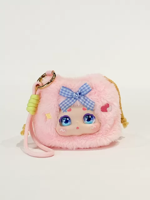 KIMMON Pliu&scaron;inė rankinė, 15 cm &ndash; nuotrauka 6