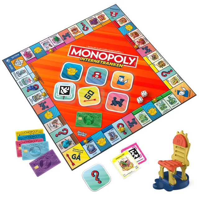 MONOPOLY Žaidimas &bdquo;Monopolis: mobilioji bankininkystė&ldquo;, &scaron;vedų k. &ndash; nuotrauka 2