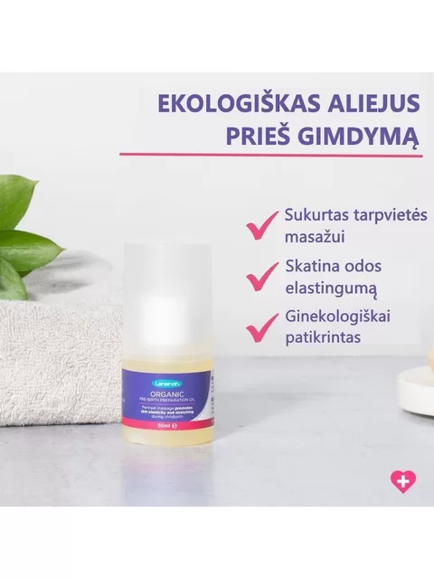 Lansinoh ekologi&scaron;kas aliejus prie&scaron; gimdymą, 50ml &ndash; nuotrauka 3