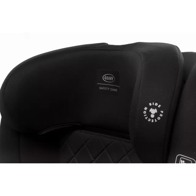 4Baby autokėdutė NERO 100-150CM juoda I-SIZE &ndash; nuotrauka 11