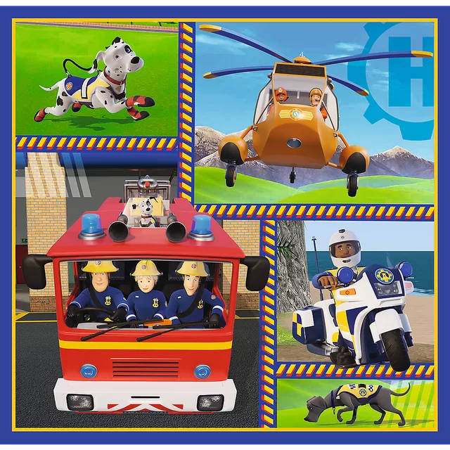 TREFL FIREMAN SAM 3 dėlionių rinkinys &bdquo;Gaisrininkas Semas&ldquo; &ndash; nuotrauka 2