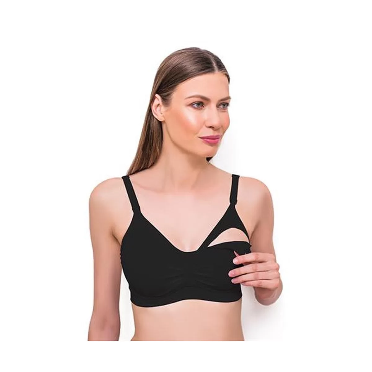 BabyOno maitinimo liemenėlė, JUODA &ndash; nuotrauka 3