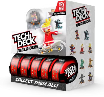 TECH DECK Rinkinys-siurprizas &bdquo;Free Riders&ldquo; &ndash; nuotrauka 2
